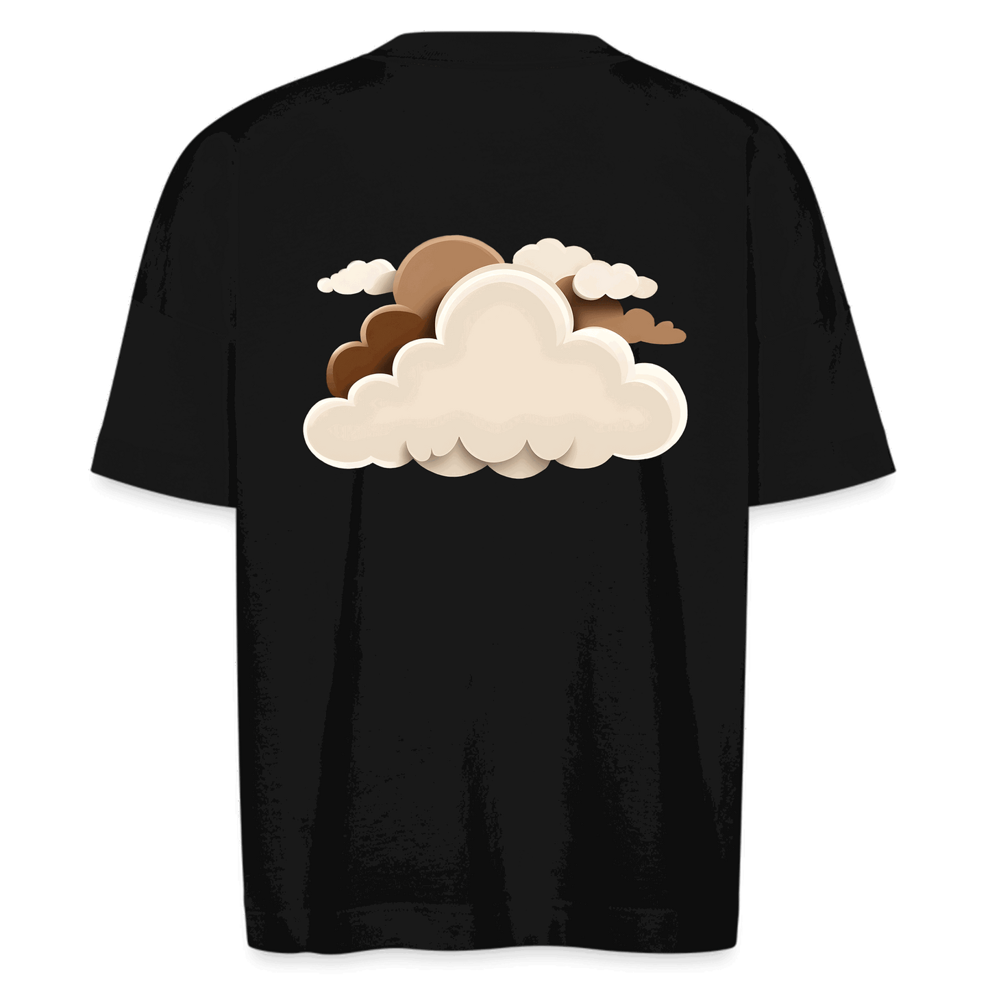 T-Shirt Clouds (Black) - The Skyture