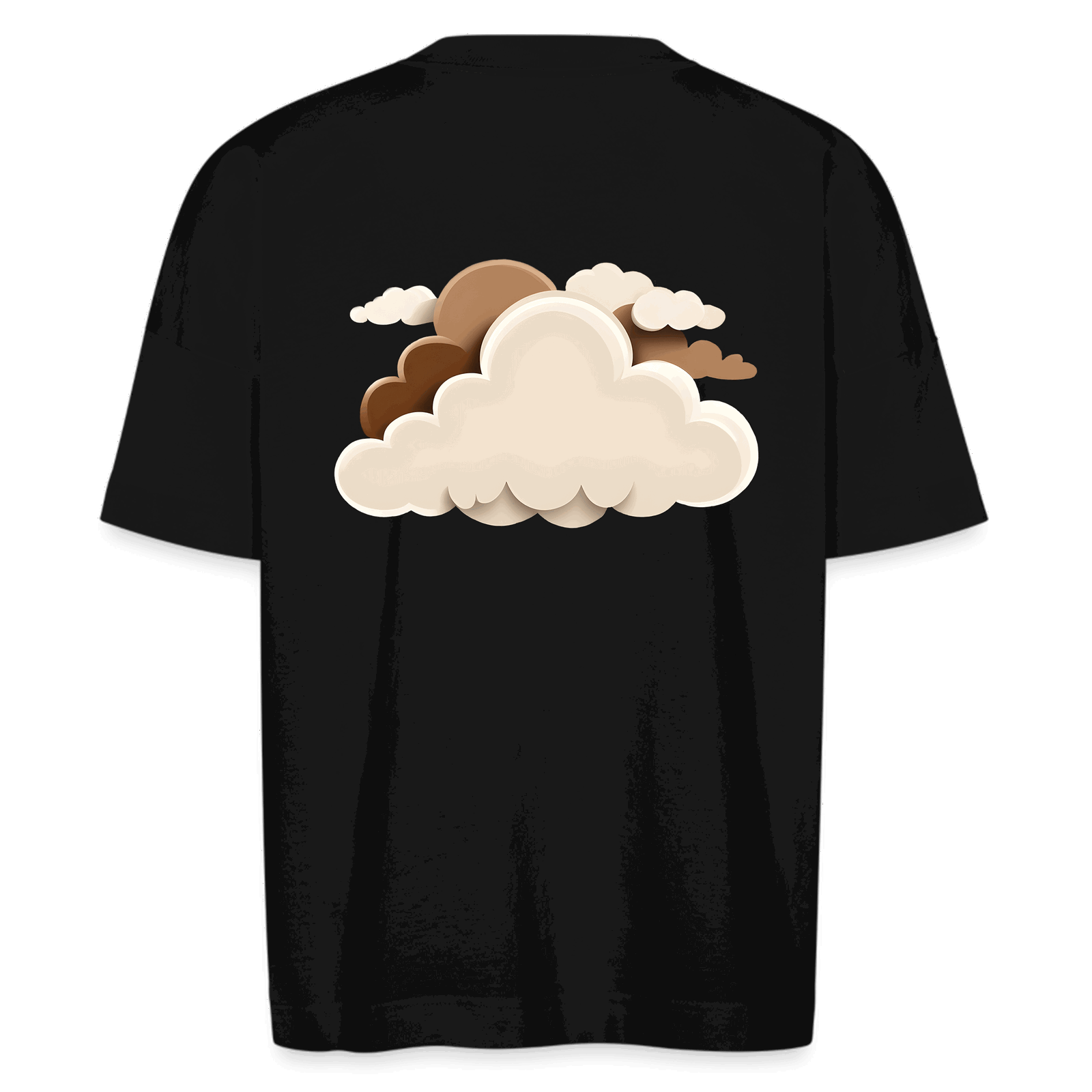 T-Shirt Clouds (Black) - The Skyture